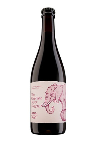 Garage Project The Elephant Never Forgets Blended Strawberry & Rhubarb Sour 750mL