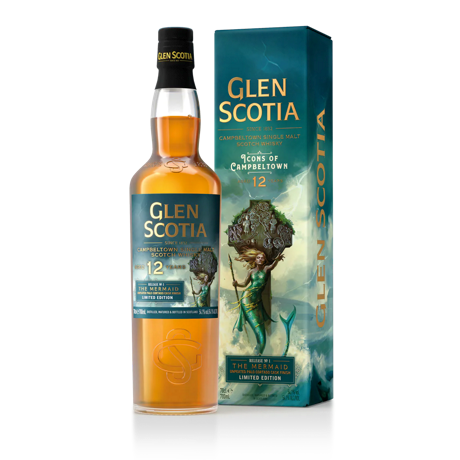 The Glen Scotia 'Icons of Campbeltown No.1 The Mermaid' 700mL