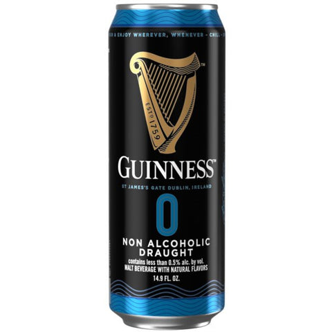 Guinness 0.0% Non Alcoholic Stout 440mL