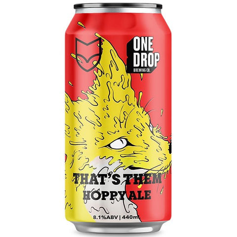 One Drop Brewing That's Them Double IPA 440mL