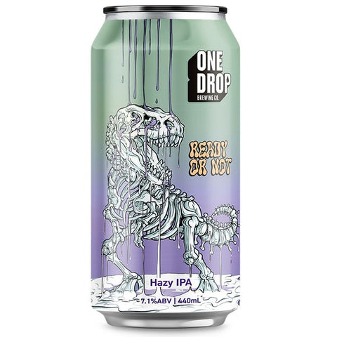 One Drop Brewing Ready Or Not Hazy IPA 440mL
