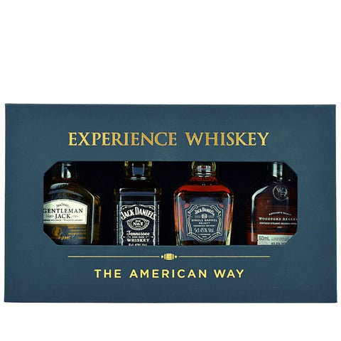 Experience American Whisky Miniature Pack 4x50mL