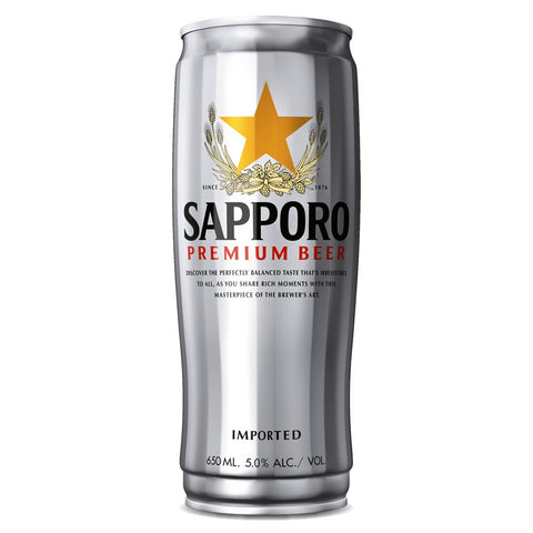 Sapporo Premium Beer 650mL