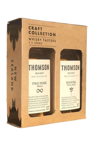 Thomson's Whisky Craft Collection 2x100mL Giftpack