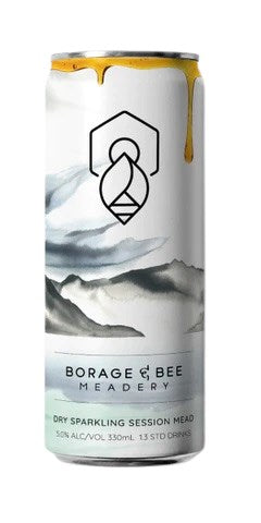 Borage & Bee Dry Mead 330mL