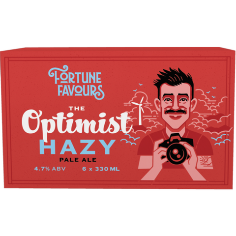 Fortune Favours Optimist Hazy 6x330mL