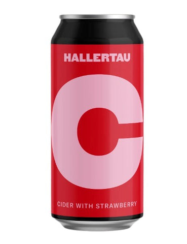 Hallertau Strawberry Cider 440mL