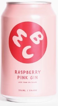 MBC Beverages Pink Gin & Tonic 6x330mL