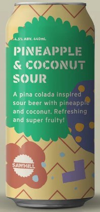 Sawmill Pineapple & Coconut Sour 440mL
