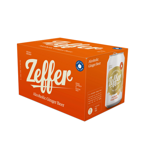 Zeffer Hazy Ginger Beer 6x330mL Can