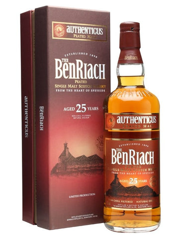 Benriach 'Authenticus Peated' 25YO 700ml