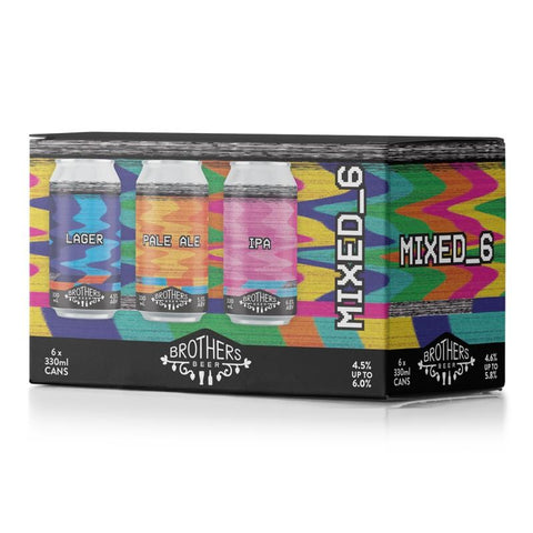 Brothers Beer Mixed 6 6x330mL