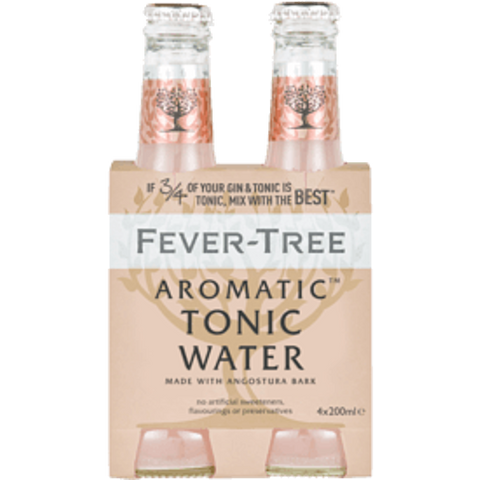 Fever Tree Aromatic Tonic 4x200mL