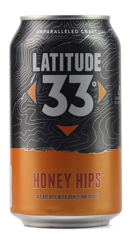Latitude 33 Carolina Honey Hips Strong Blonde Ale 355mL
