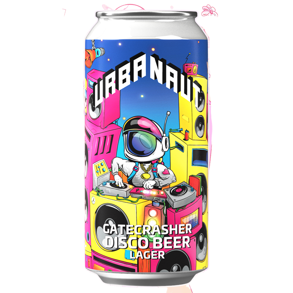 Urbanaut Gatecrasher Disco Beer 440mL Beer and Wine Co