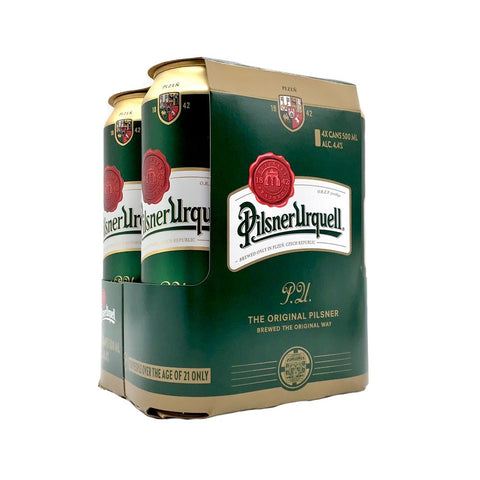 Pilsner Urquell Pilsner 4x500mL Can