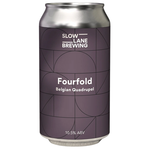 Slow Lane Brewing Fourfold Belgian Quad 375mL