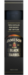 Jameson Black Barrel 700mL + Hip Flask Giftpack