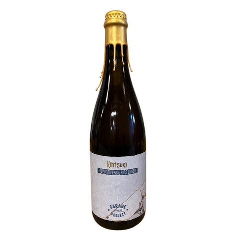 Garage Project Kintsugi Imperial Rice Lager with Yuzu 750mL