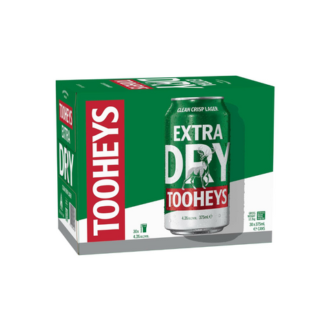 Tooheys Extra Dry 30x375mL