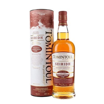 Tomintoul Seiridh Oloroso Sherry Cask Finish Single Malt 700mL