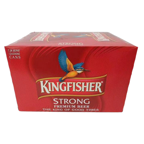 Kingfisher Strong Can 12x500ml