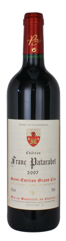 Chateau Franc Patarabet St Emilion Grand Cru 2019