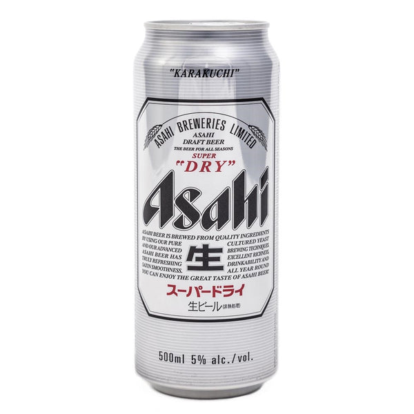 Asahi Super Dry 500ml Can – Beer and Wine Co