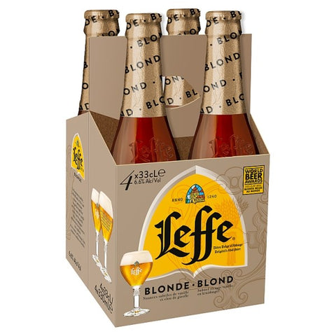 Leffe Blonde 4x330mL - The Hamilton Beer & Wine Co