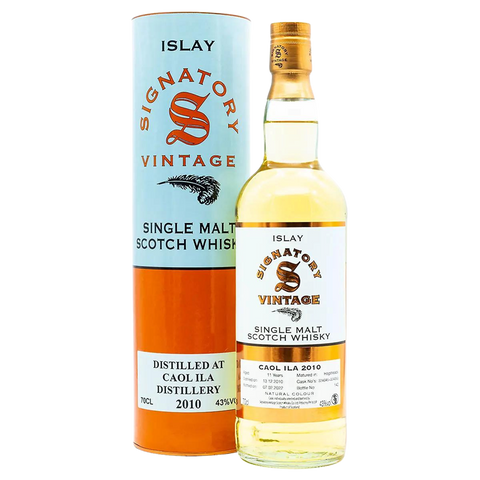 Caol Ila 'Signatory' 2010/11yo Single Malt 700mL