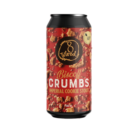8 Wired Biscoff Crumbs Imperial Cookie Stout 440mL