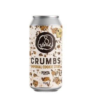 8 Wired x Pinta Crumbs Imperial Cookie Stout 440mL