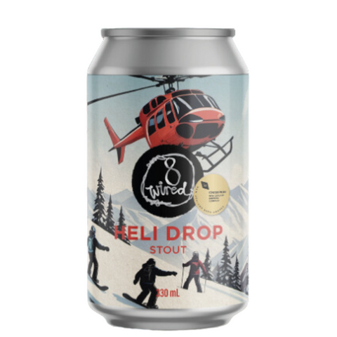 8 Wired Heli Drop Stout 330mL