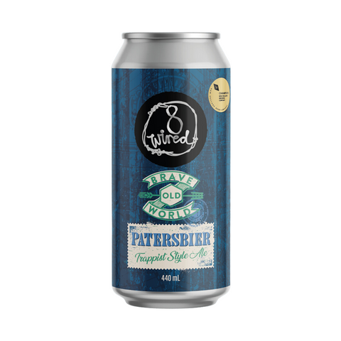 8 Wired Brave Old World Patersbier Trappist Style Ale 440mL