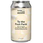 Slow Lane Brewing To The Fruit Farm Barrel Aged Farmhouse Ale 375mL