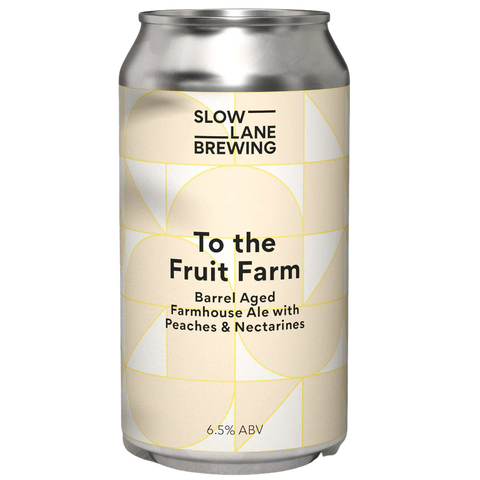 Slow Lane Brewing To The Fruit Farm Barrel Aged Farmhouse Ale 375mL - The Hamilton Beer & Wine Co