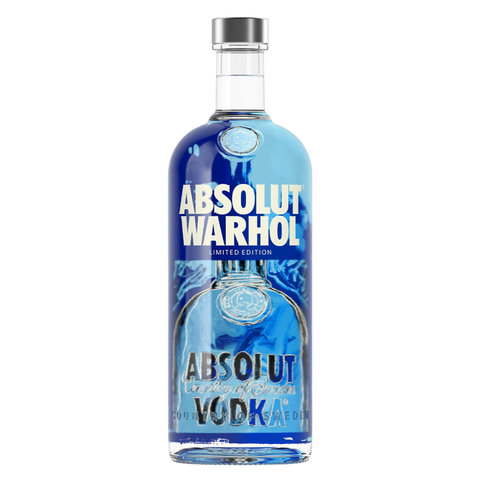 Absolut Warhol Limited Edition Vodka 1L