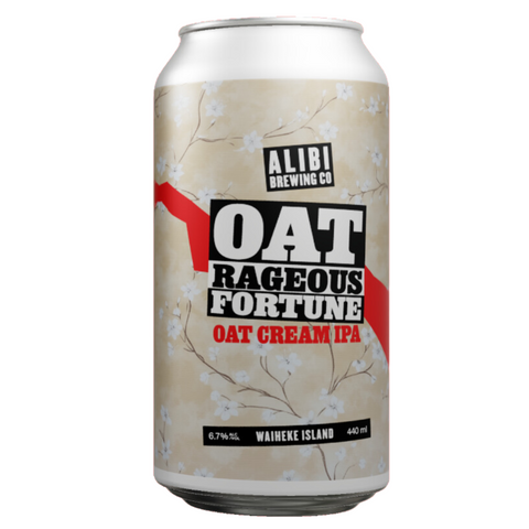 Alibi Brewing Oatrageous Fortune Oat Cream IPA 440mL