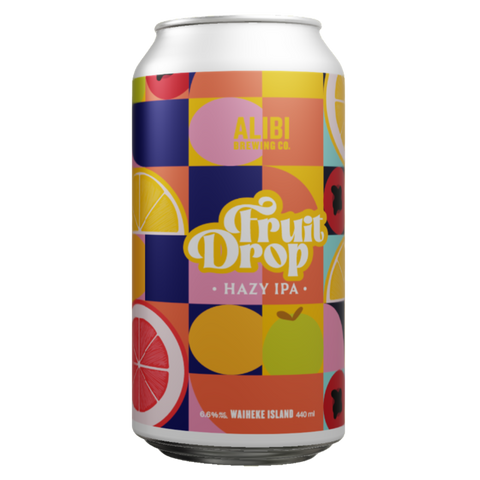 Alibi Brewing Fruit Drop Hazy IPA 440mL