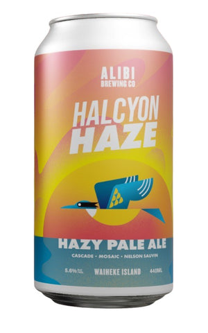 Alibi Brewing Halcyon Haze Hazy Pale Ale 440mL
