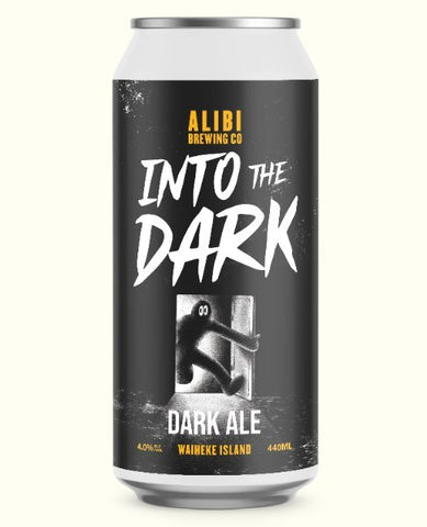 Alibi Brewing Into The Dark Dark Ale 440mL