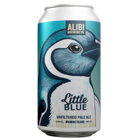 Alibi Brewing Little Blue Unfiltered Pale Ale 440mL