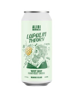 Alibi Brewing Lupulin Theory Wet Hop Pilsner 440mL