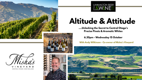 Tasting - Misha's Vineyard Altitude & Attitude'. 15.10.2025
