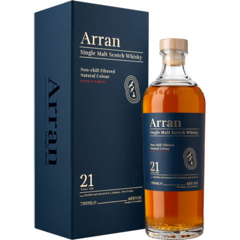 Arran 21yo Single Malt 700mL