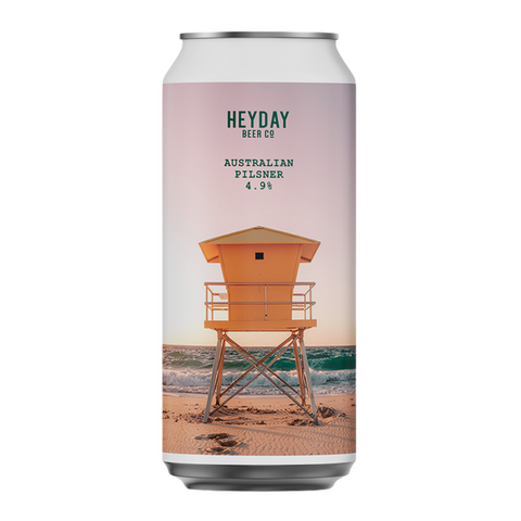 Heyday Australian Pilsner 440mL