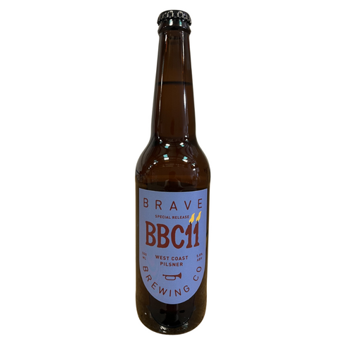 Brave Brewing BBC11 West Coast Pilsner 500mL