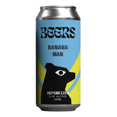 Beers Beer Banana Man Hefeweizen 440mL