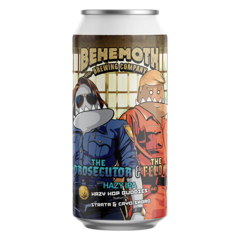 Behemoth Clear Hop Buddies The Prosecutor and The Felon 440mL