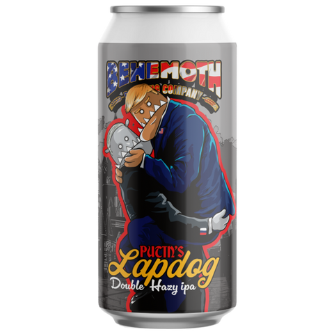 Behemoth Putin's Lapdog Double Hazy IPA 440mL